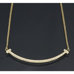 Tiffany T Smile Small Necklace Diamond